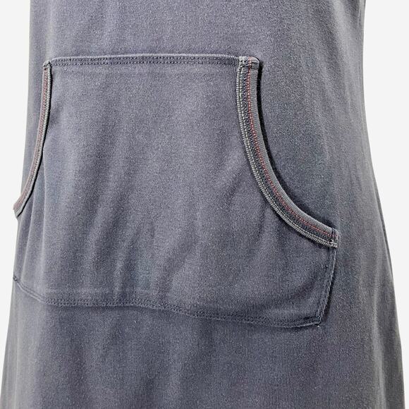 Vintage Y2K Tommy Hilfiger Cotton Hooded Zip Navy Blue Tennis Dress Size Medium - Picture 6 of 10